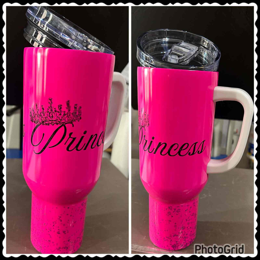 40 oz Tumbler with handle