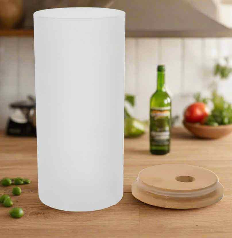 18 oz Frosted Glass Tumbler-Custom Designing Available