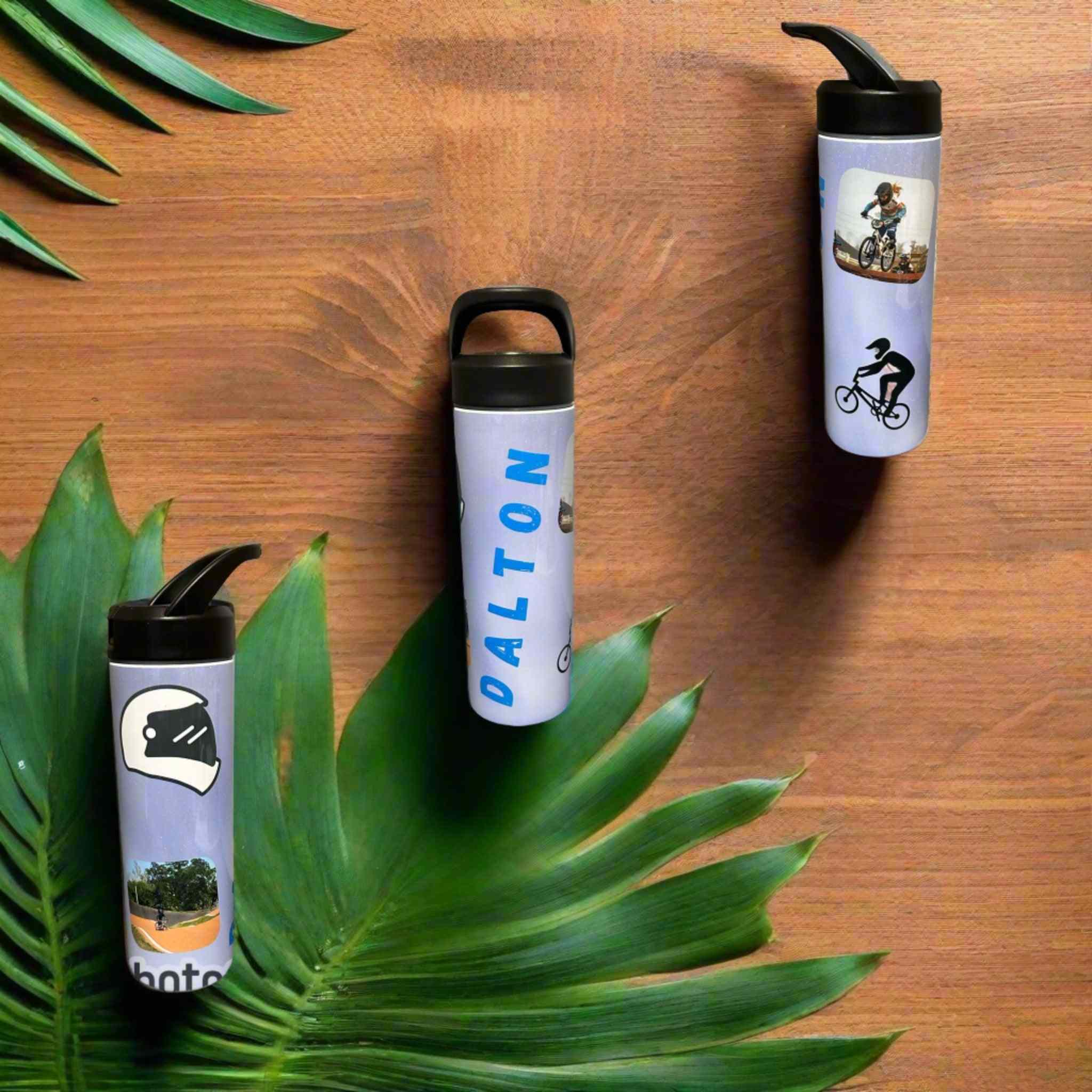20oz Cold Stainless Steel Sports WaterBottle with drinkspout