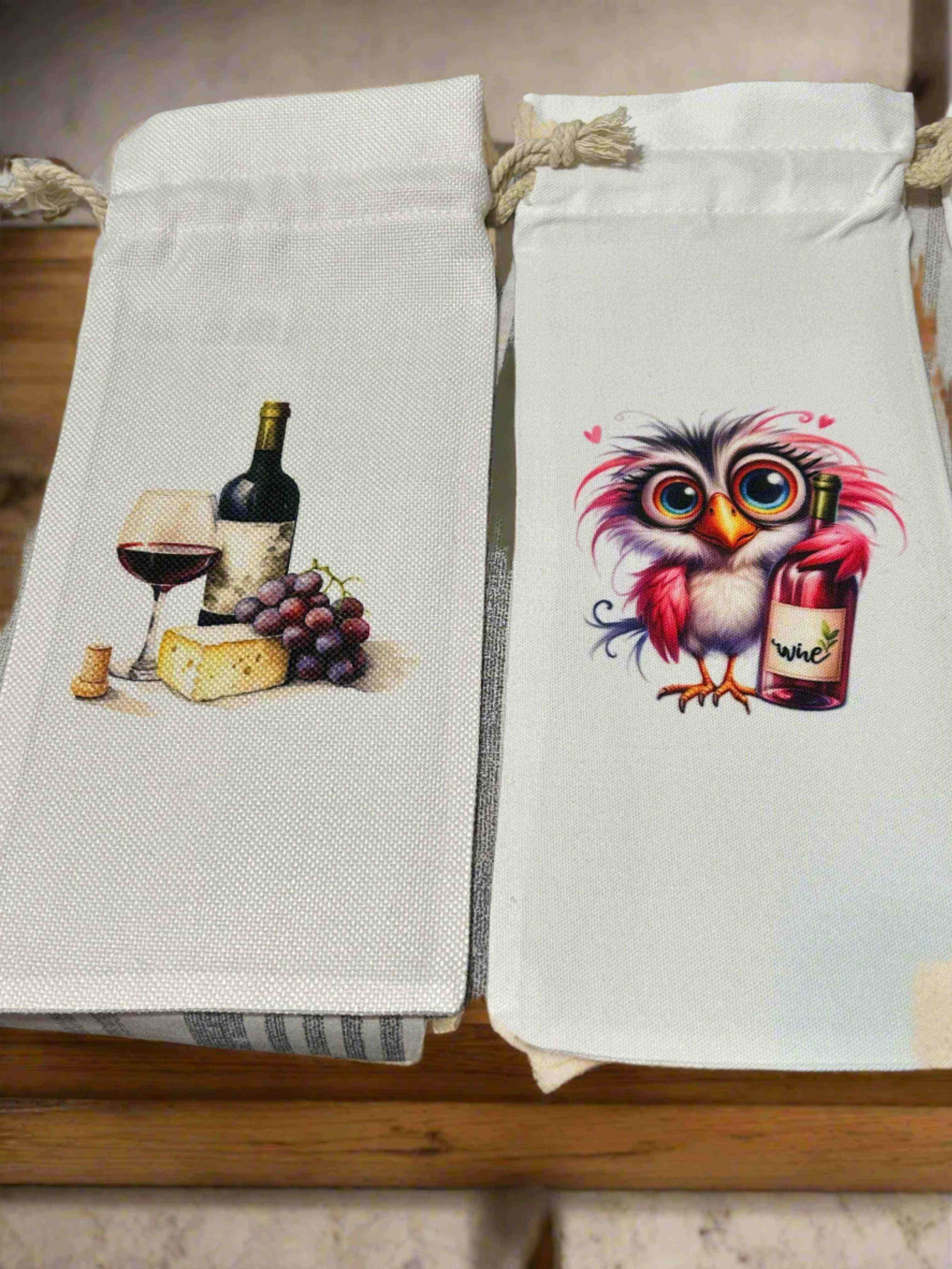 Wine Bottle Bags-Custom Designing 