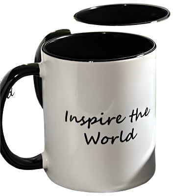 12 oz Ceramic Mugs-Custom Designing Available - Unique Gifts