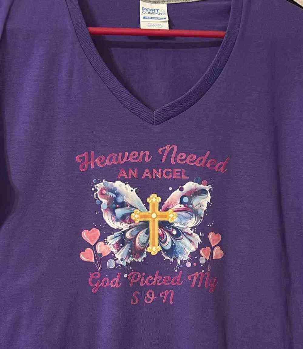 V Neck T-Shirts-Custom Designing 