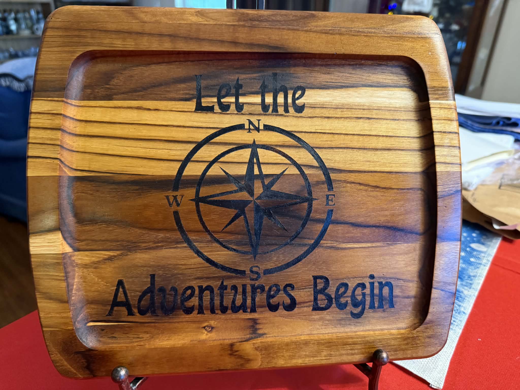 Wood Burned Designed Boards