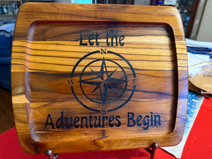 Wood Burned Designed Boards