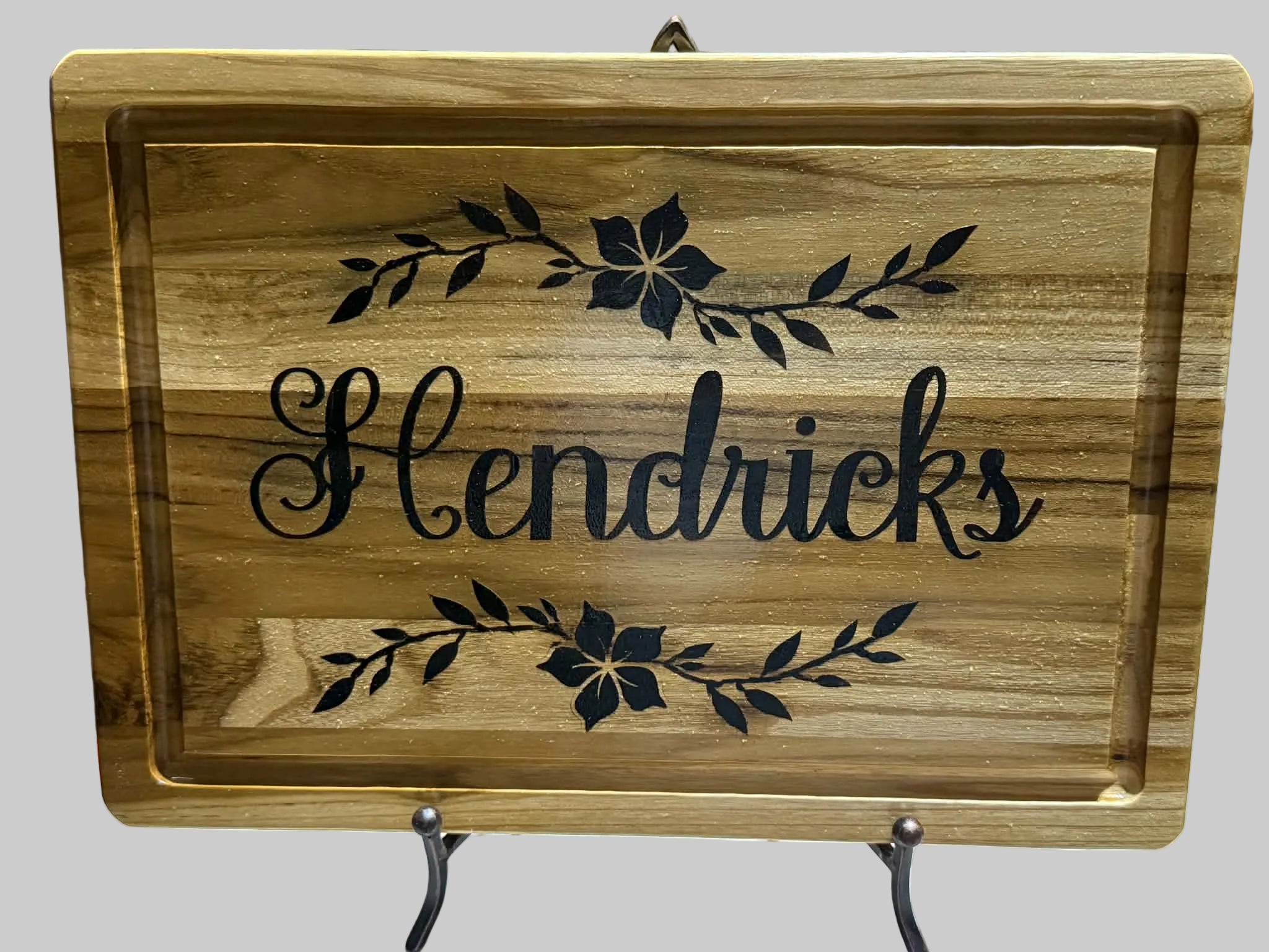 Wood Burned Designed Boards