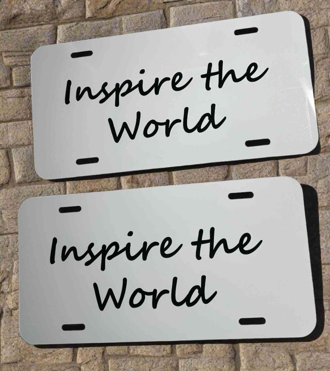 License Plates-Custom Designing
