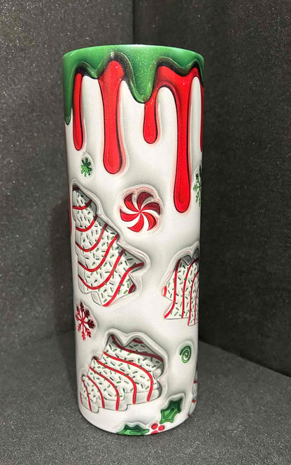 20 oz Skinny Glitter Tumbler-Custom Designing