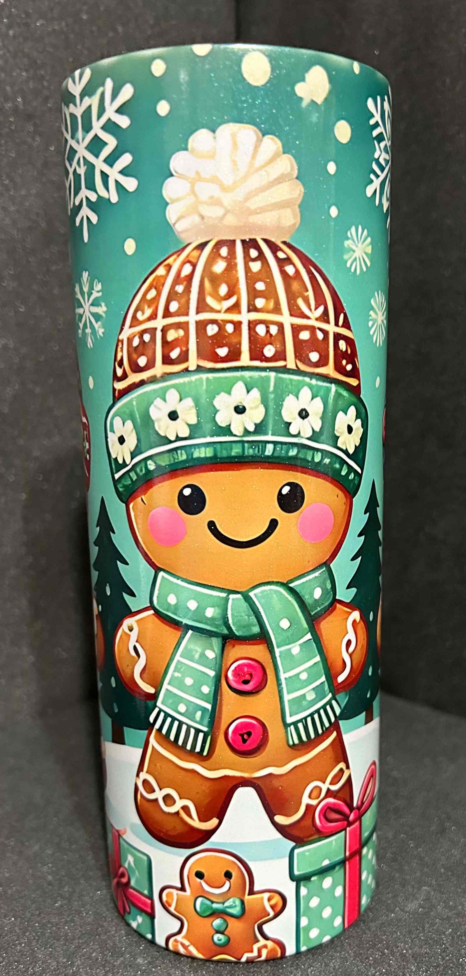 20 oz Skinny Glitter Tumbler-Custom Designing