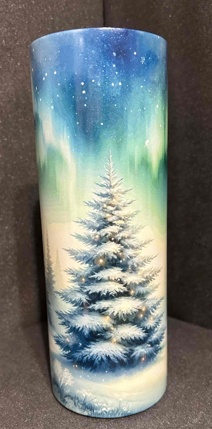 20 oz Skinny Glitter Tumbler-Custom Designing