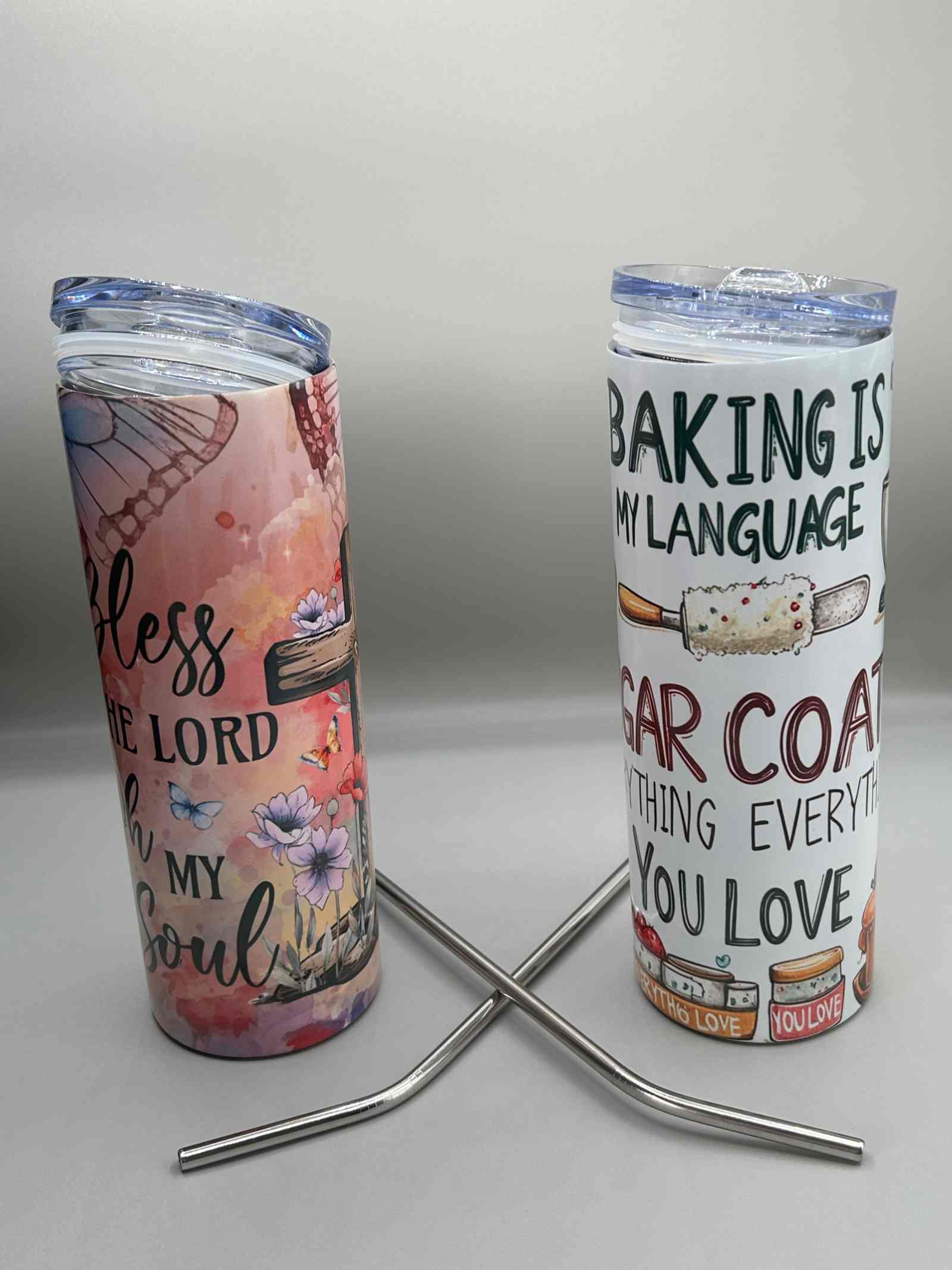 20 oz Skinny Tumbler-Custom Designing