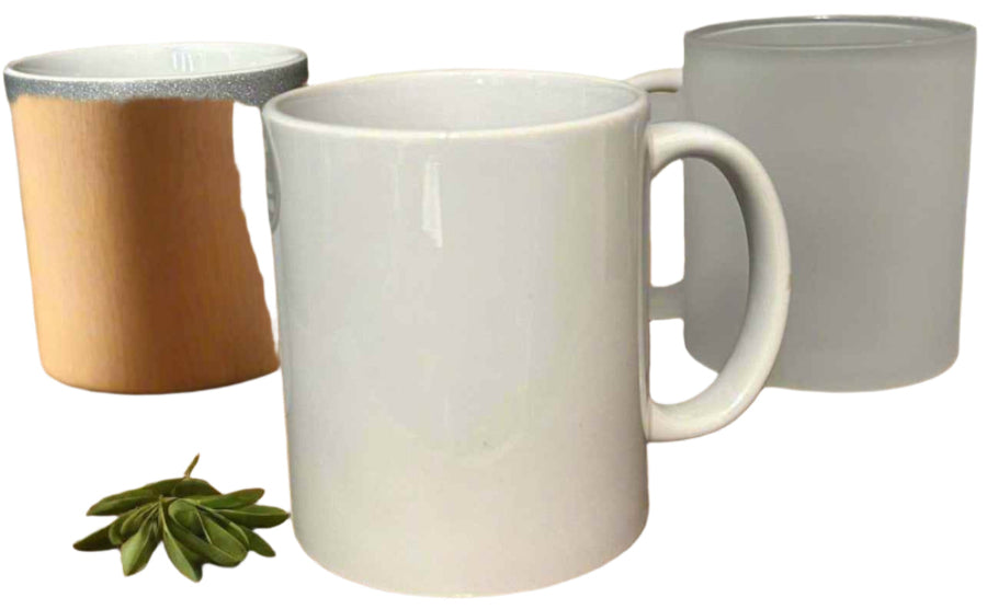 12 oz Ceramic Mugs-Custom Designing Available - Unique Gifts