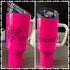 40 oz Tumbler with handle