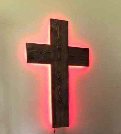 LED Crosses-Various Stains