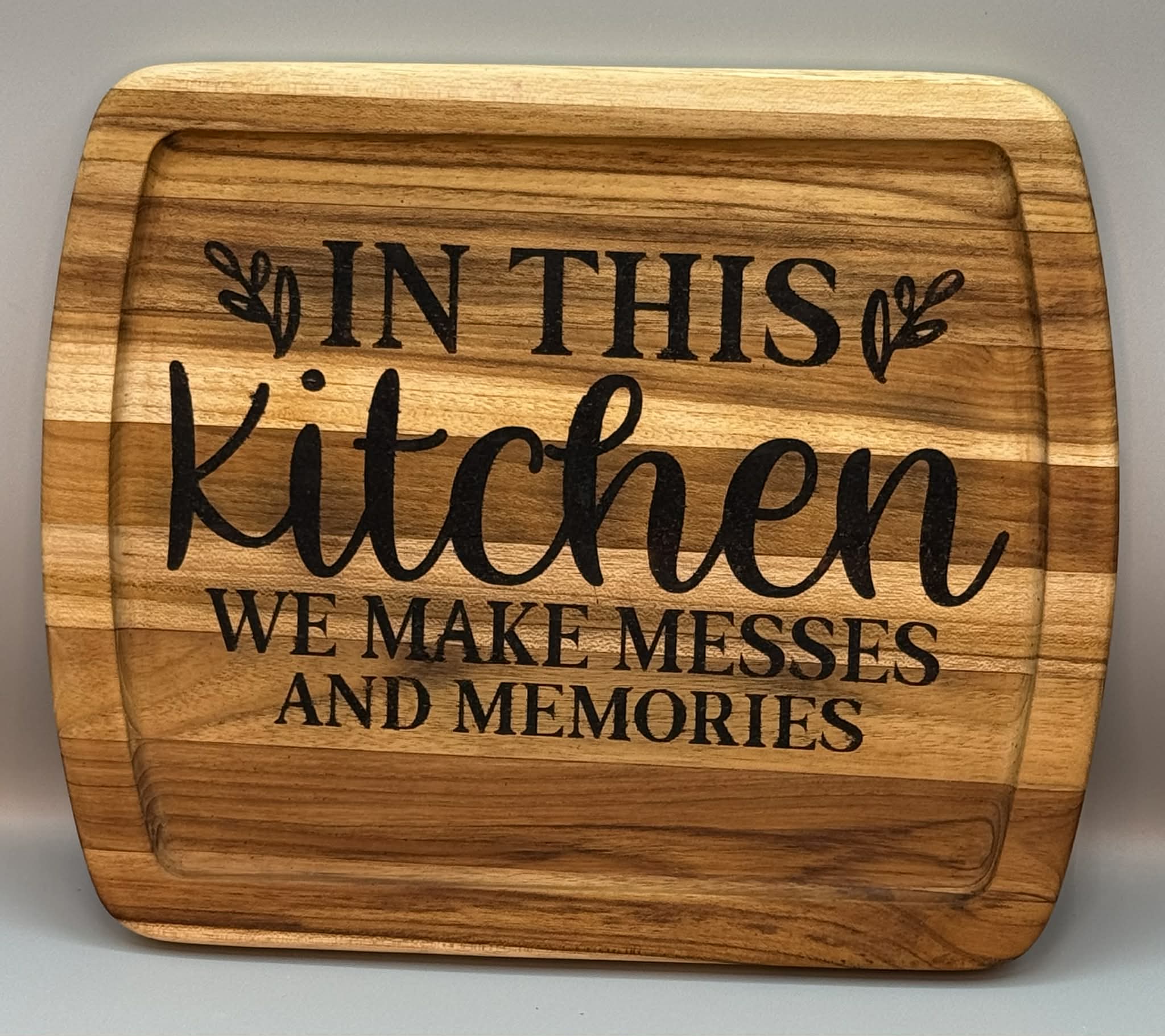Wood Burned Designed Boards