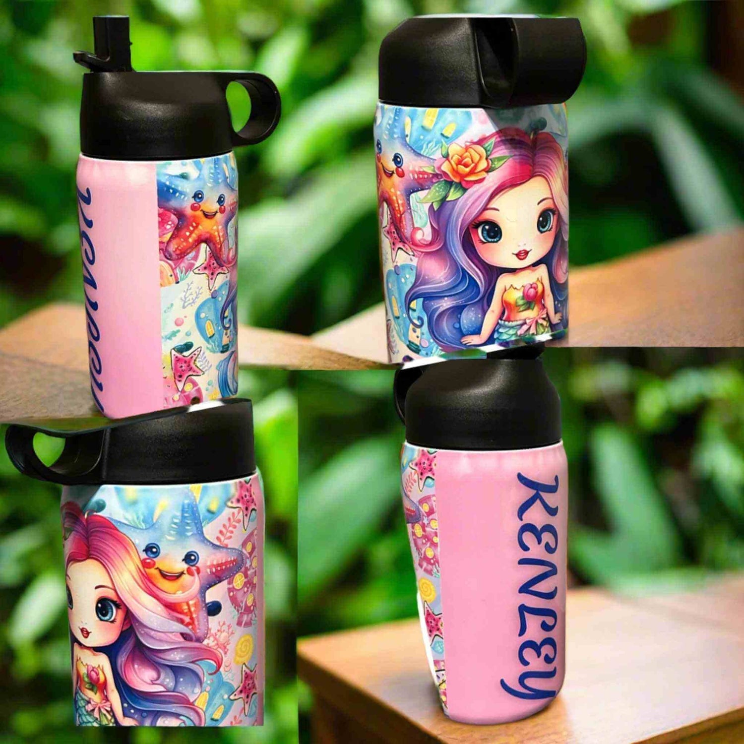 12 oz Kids Small Sport Water Bottle-Custom Designing Available