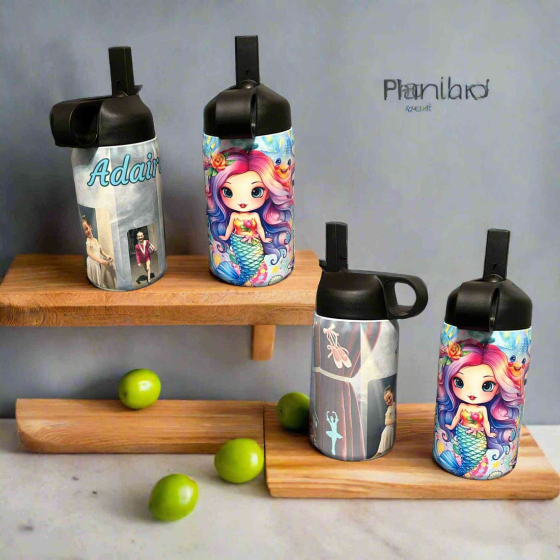 12 oz Kids Small Sport Water Bottle-Custom Designing Available