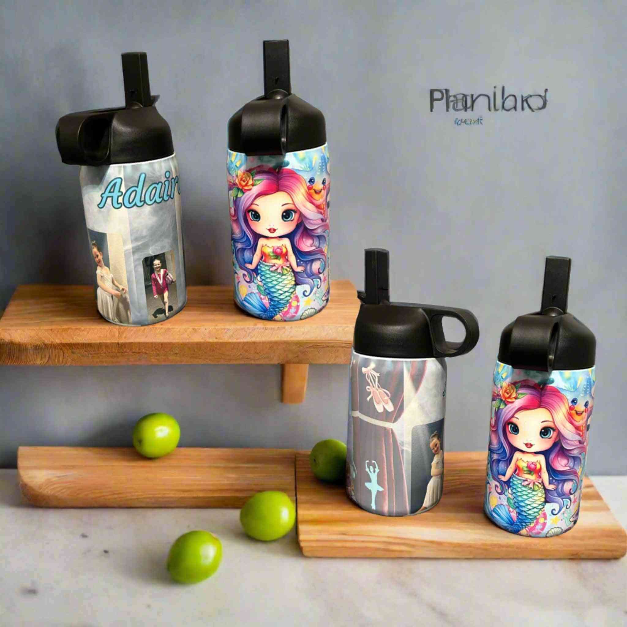 12 oz Kids Small Sport Water Bottle-Custom Designing Available