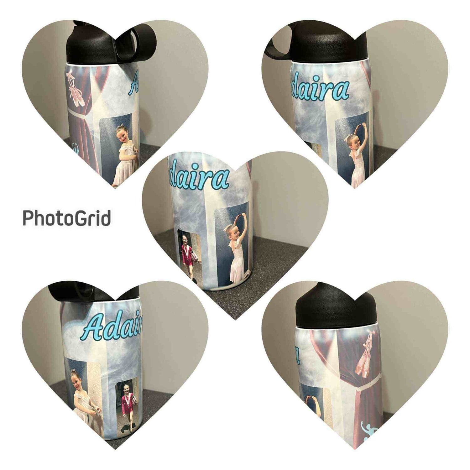 12 oz Kids Small Sport Water Bottle-Custom Designing Available